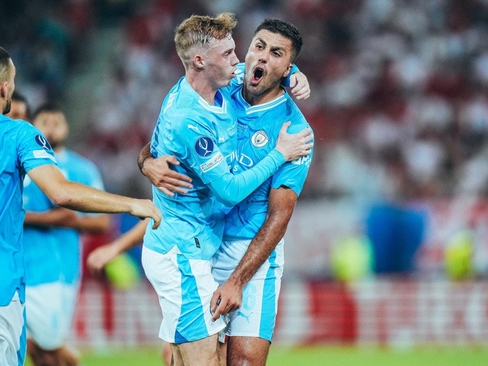 Rodri chính là người kiến tạo để Palmer lập công.