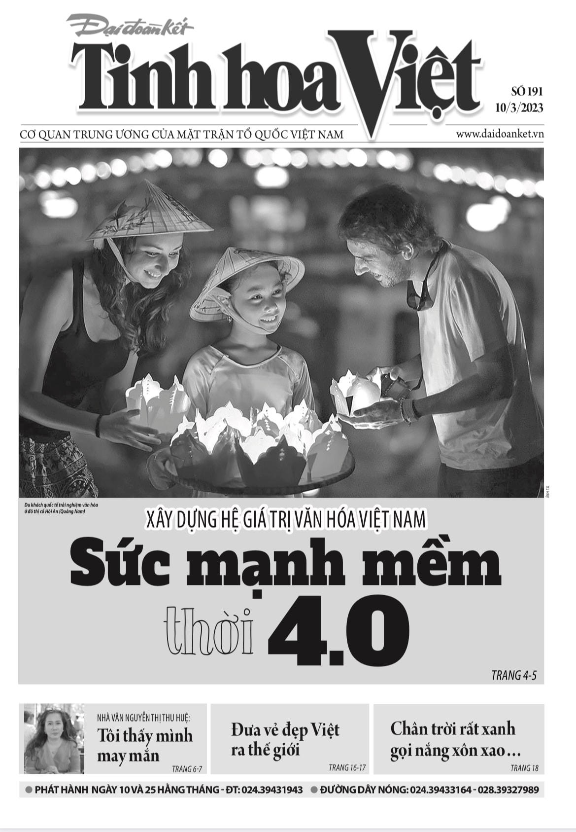 Đón đọc Tinh hoa Việt số 191 phát hành ngày 10/3/2023