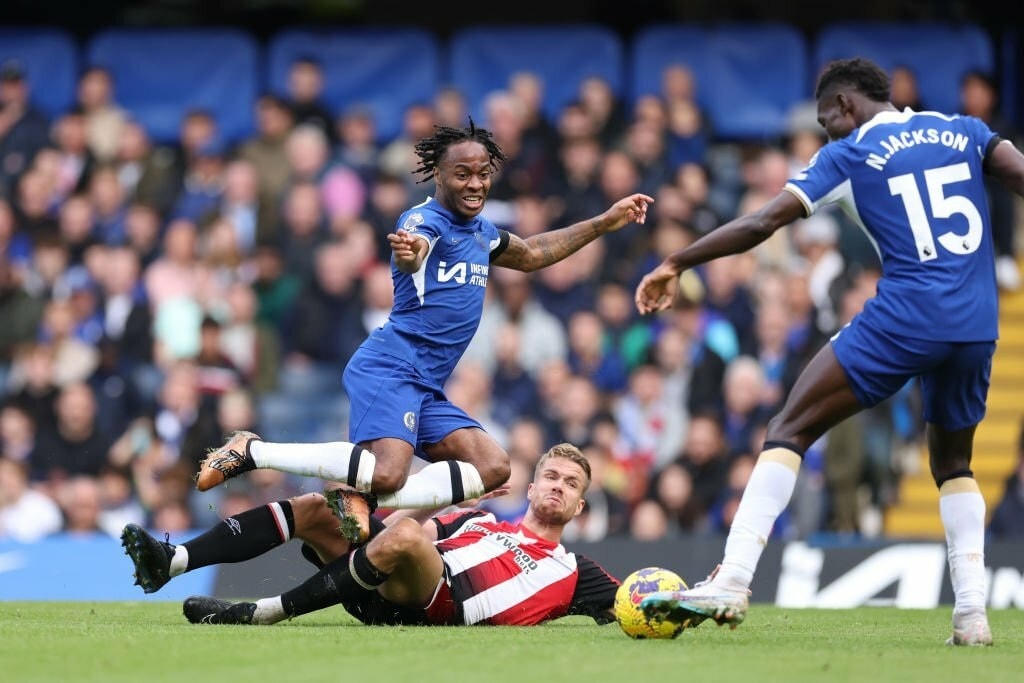 Chelsea thất bại trước Brentford (Ảnh: Getty).