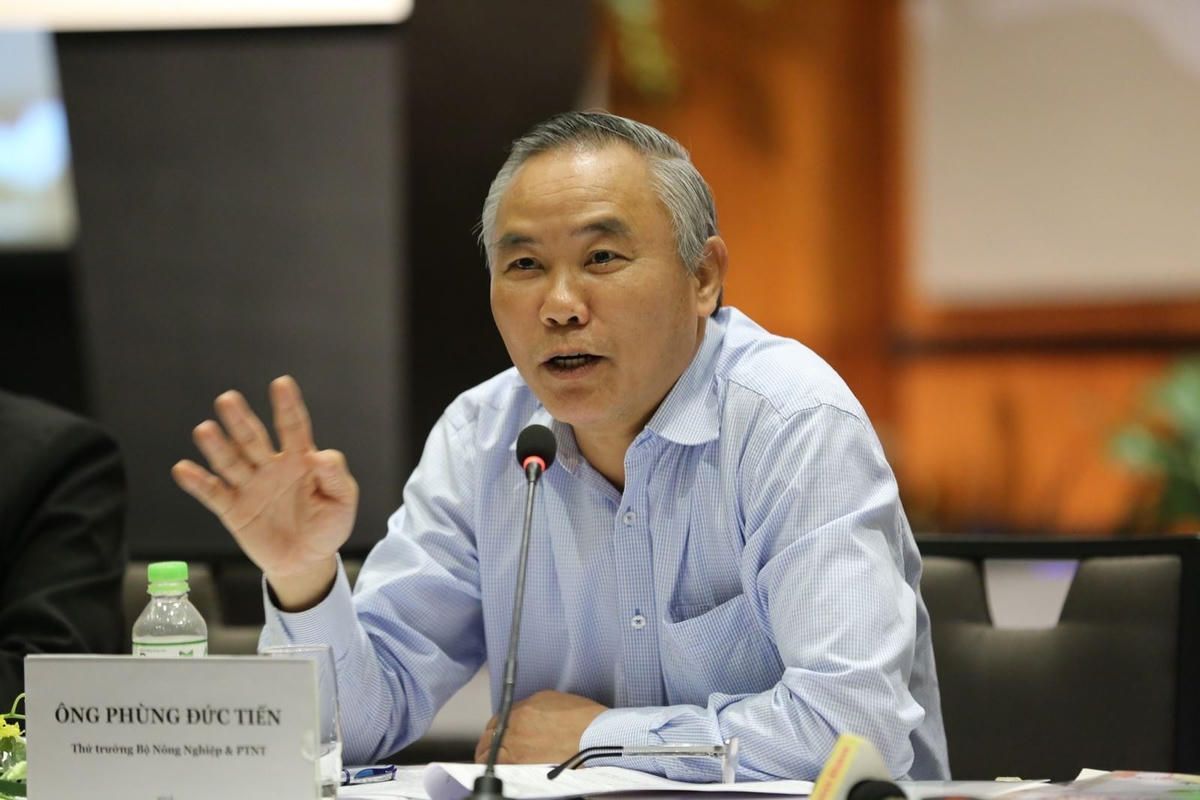 Thứ trưởng Phùng Đức Tiến.