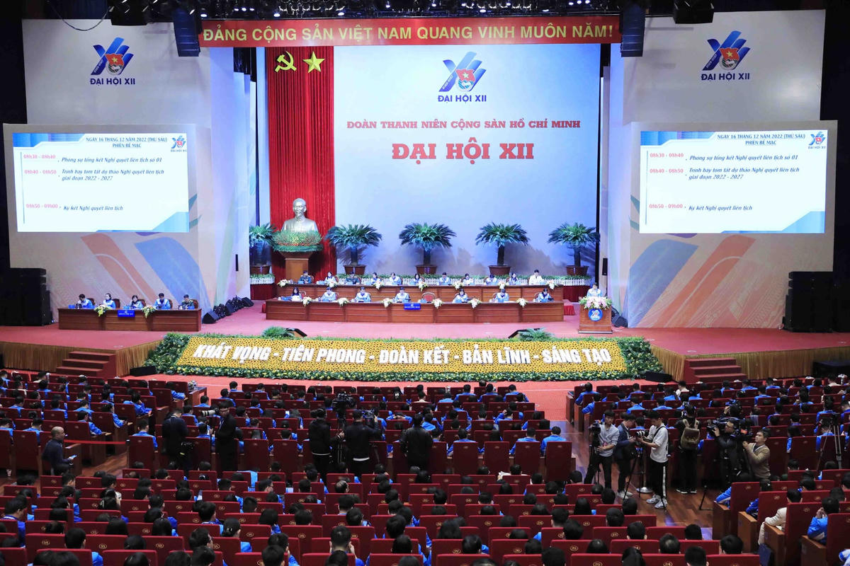 Quang cảnh phiên khai mạc Đại hội. Ảnh: Minh Đức/TTXVN.