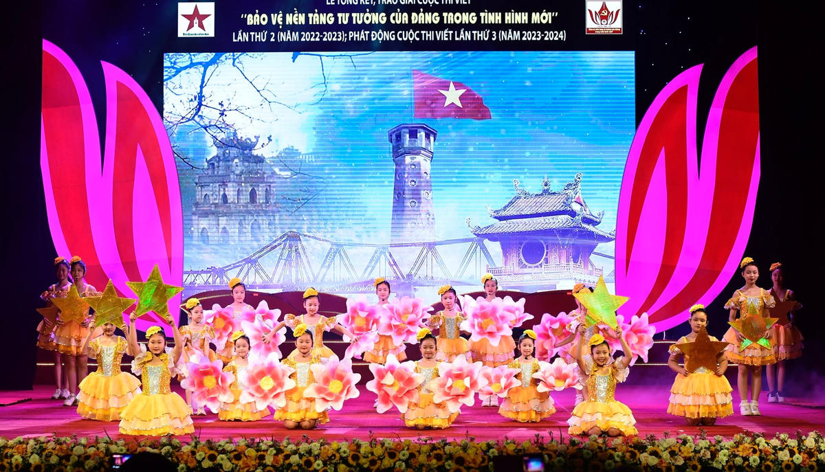 Một tiết mục văn nghệ tại chương trình.