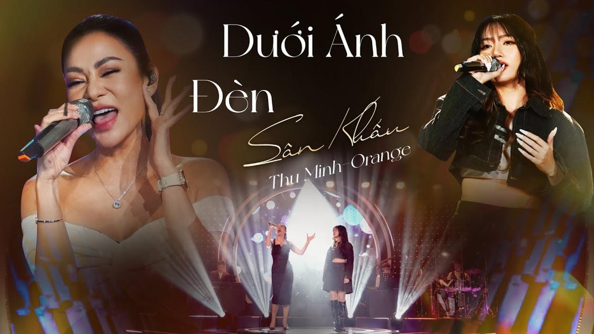 Thu Minh tỏa sáng với "Dưới ánh đèn sân khấu".