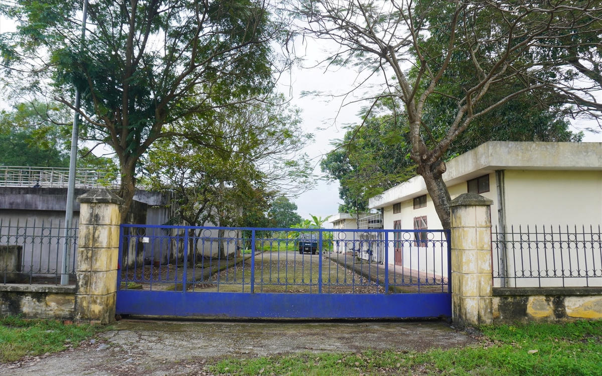 Trạm xử lý nước thải KCN Tây Bắc Ga (TP Thanh Hóa) hoàn thành năm 2007 nhưng không hoạt động.