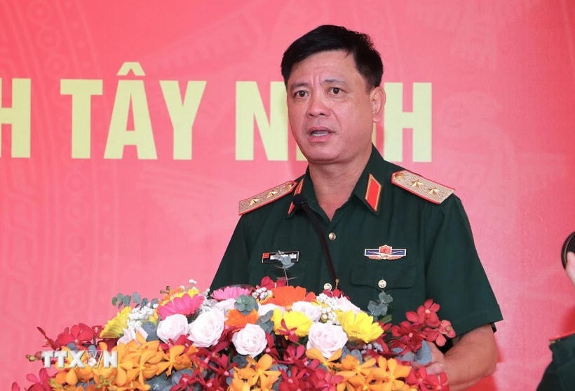 Trung tướng Nguyễn Trường Thắng, Tư lệnh Quân khu 7, được bổ nhiệm giữ chức Thứ trưởng Bộ Quốc phòng. (Ảnh: Thanh Tân/TTXVN)