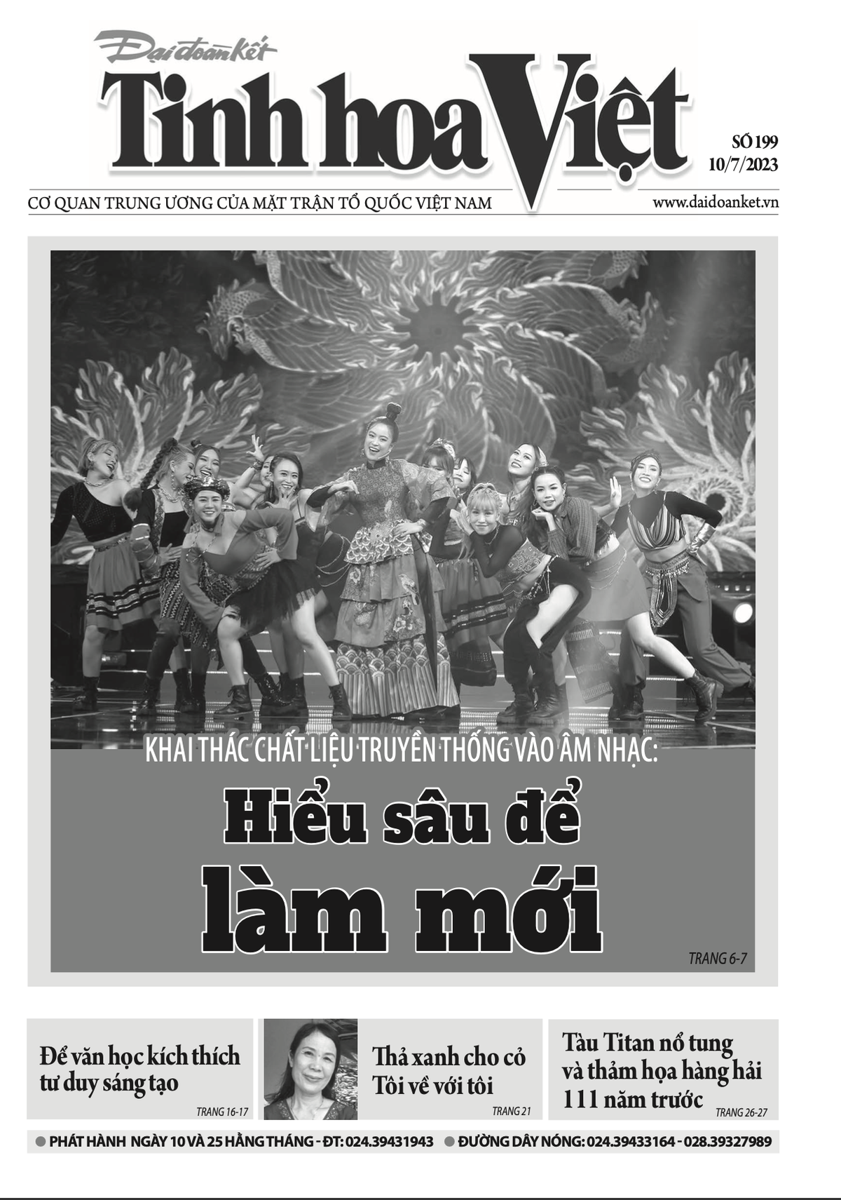 Tìm đọc Tinh hoa Việt số 199 phát hành ngày 10/7/2023