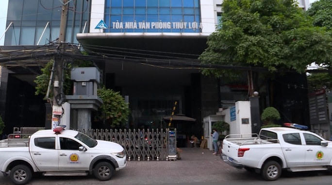 Tòa nhà văn phòng Thủy Lợi tại quận Bình Thạnh (TPHCM), nơi núp bóng hoạt động tội phạm tín dụng đen của 6 công ty vừa bị Công an TPHCM triệt phá.