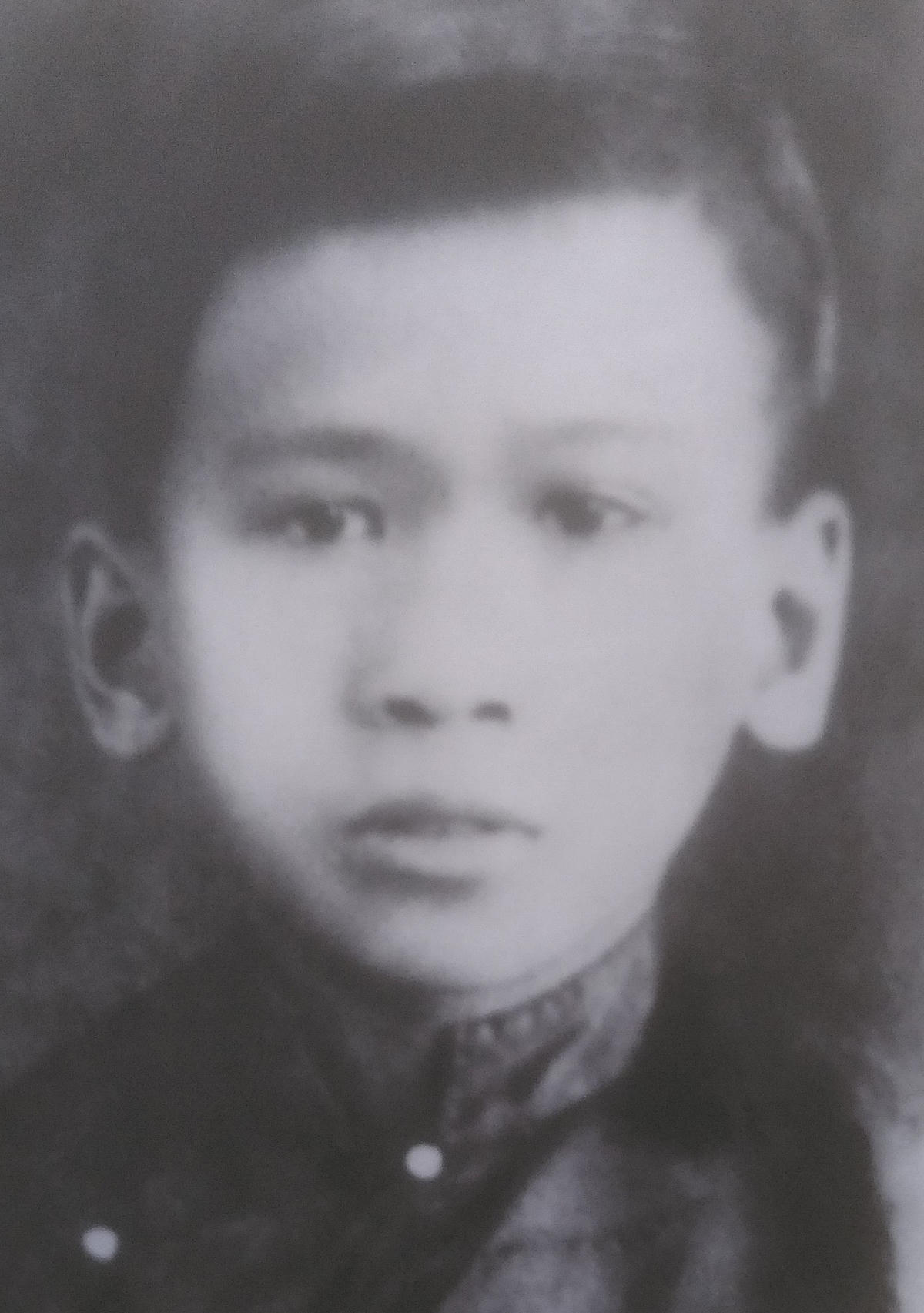 Liệt sĩ Nguyễn Sỹ Vân thời trẻ.