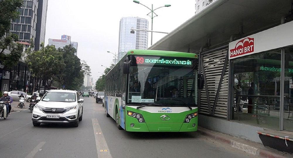 Tuyến xe buýt BRT (Kim Mã – Yên Nghĩa).