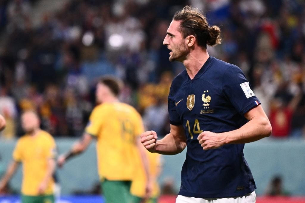 Rabiot - "ông vua tuyến giữa" mới của tuyển Pháp, tỏa sáng với 1 bàn thắng và 1 pha kiến tạo. Ảnh: Getty