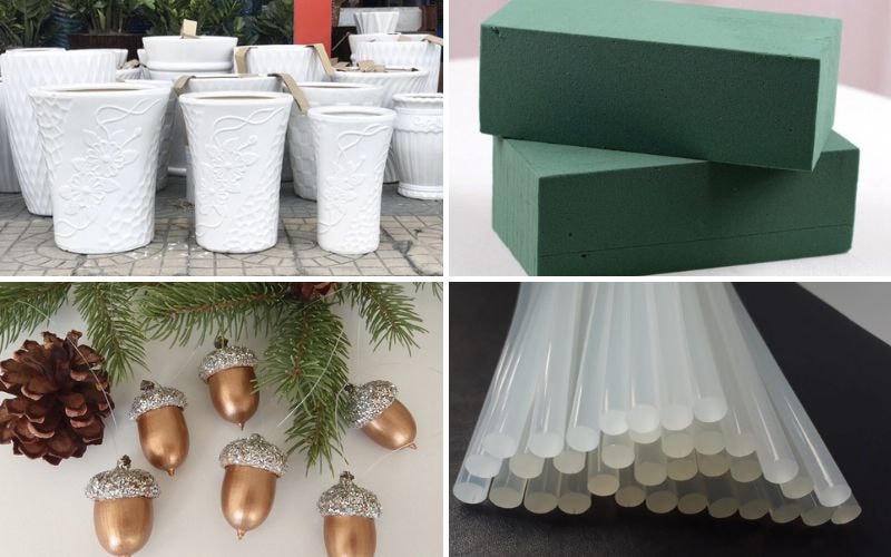 Vật dụng chuẩn bị.