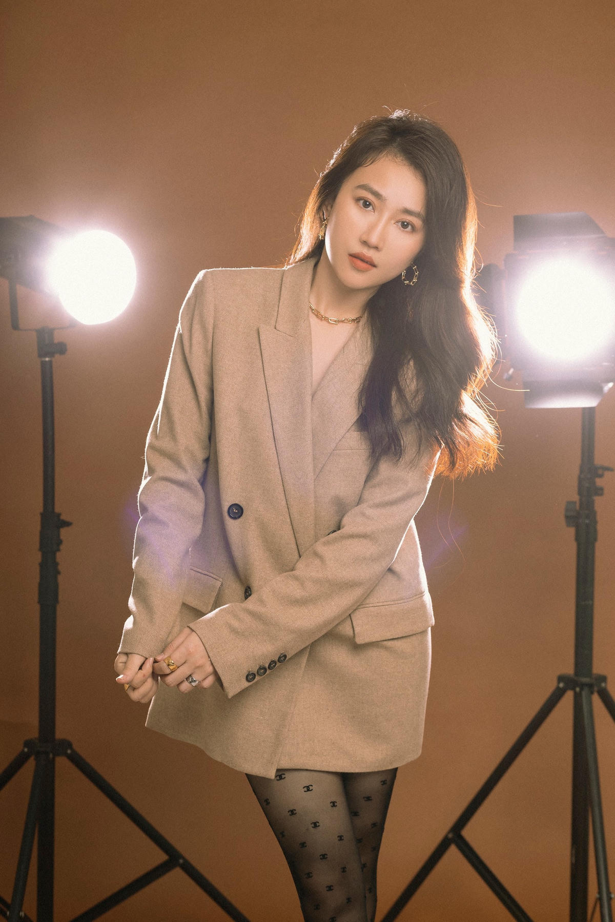 Trở lại màn ảnh sau 2 năm vắng bóng, Huỳnh Hồng Loan cho biết cô rất lo lắng. 