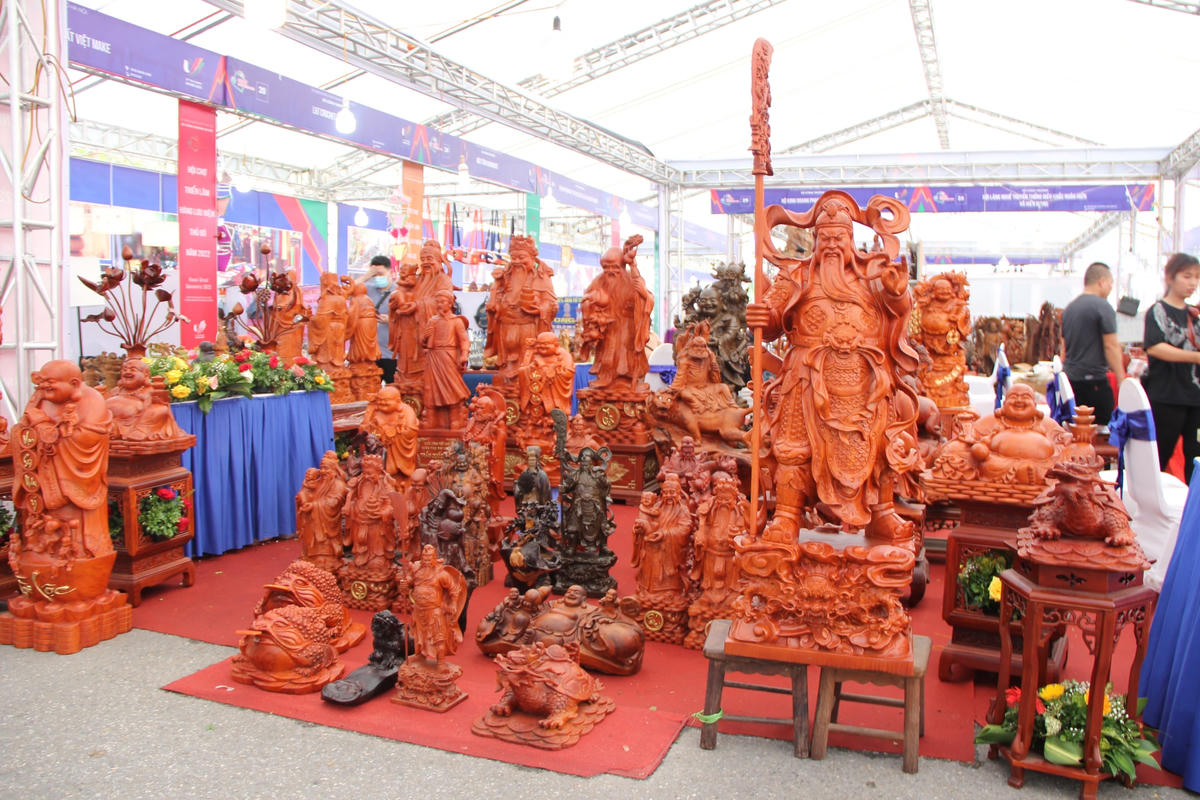 Hội chợ triển lãm hàng lưu niệm thủ đô: Quảng bá nét đẹp văn hóa Việt Nam tại SEA Games 31