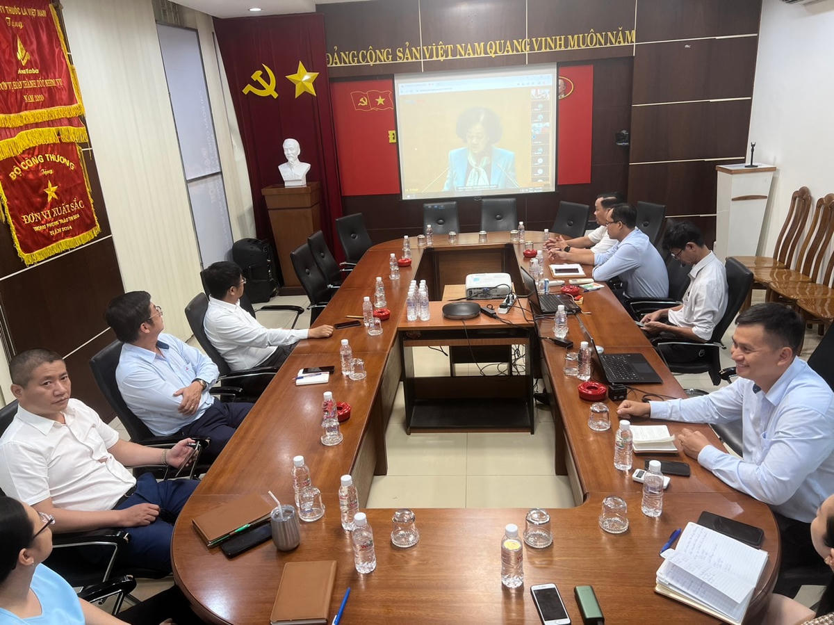Điểm cầu tại Đảng bộ Công Thương tại miền Nam.