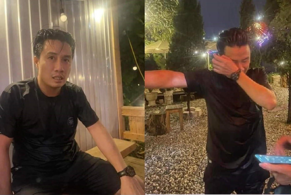 Anh Triệu Quang Dương, người nhảy hàng chục mét xuống sông Cầu cứu người tự tử. Ảnh: CTV.