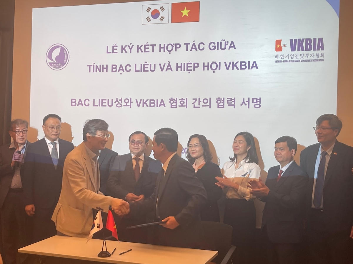 Ký kết hợp tác giữa tỉnh VKBIA và tỉnh Bạc Liêu