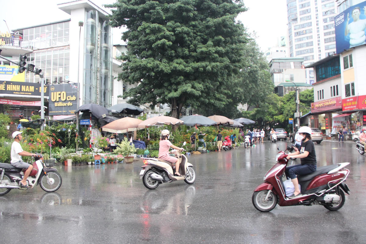 Đường Hoàng Hoa Thám, Lạc Long Quân (TP Hà Nội) là những tuyến đường ở nội đô có lượng người tham gia giao thông đông đúc, đặc biệt vào giờ cao điểm hay xảy ra ùn tắc giao thông.