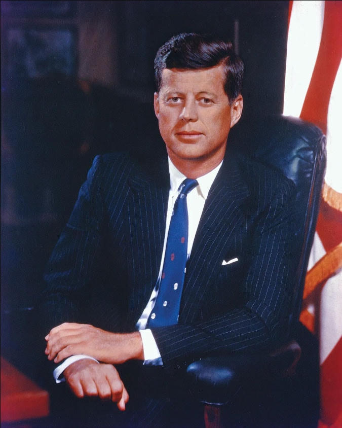 Tổng thống Mỹ John F.Kennedy bị ám sát ngày 22/11/1963.  