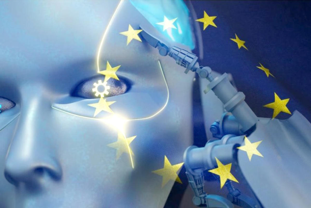 Đạo luật AI của EU có thể trở thành tiêu chuẩn toàn cầu trên thực tế cho trí tuệ nhân tạo. Ảnh: Metaverse Post.