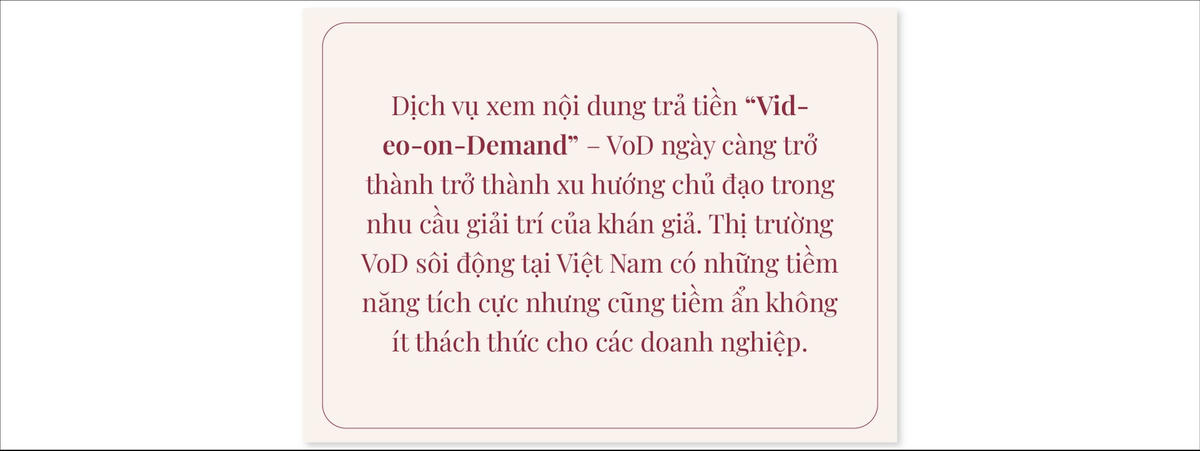 Thị trường VoD tại Việt Nam phát triển thế nào?
