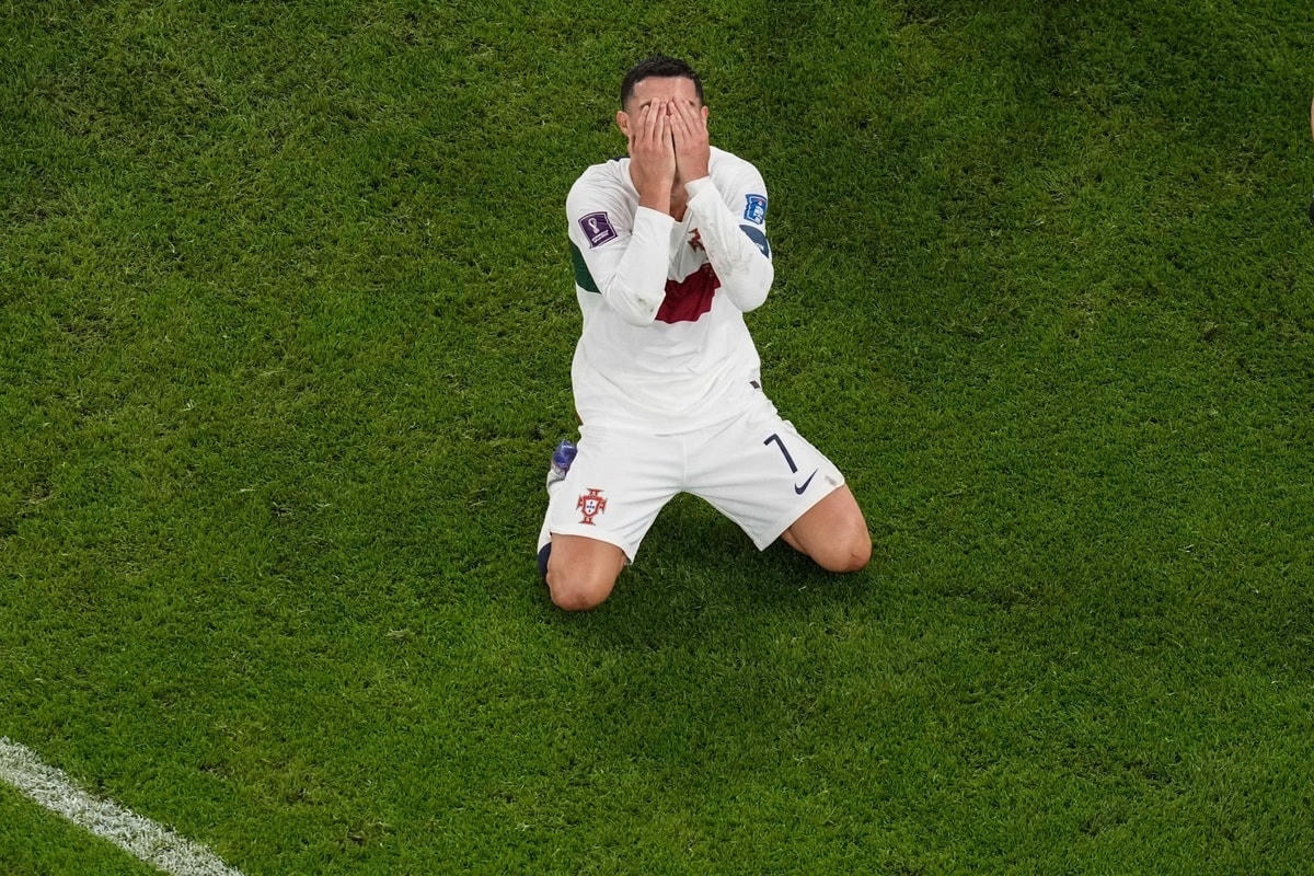 C. Ronaldo của Bồ Đào Nha đã có một kỳ World Cup buồn.
