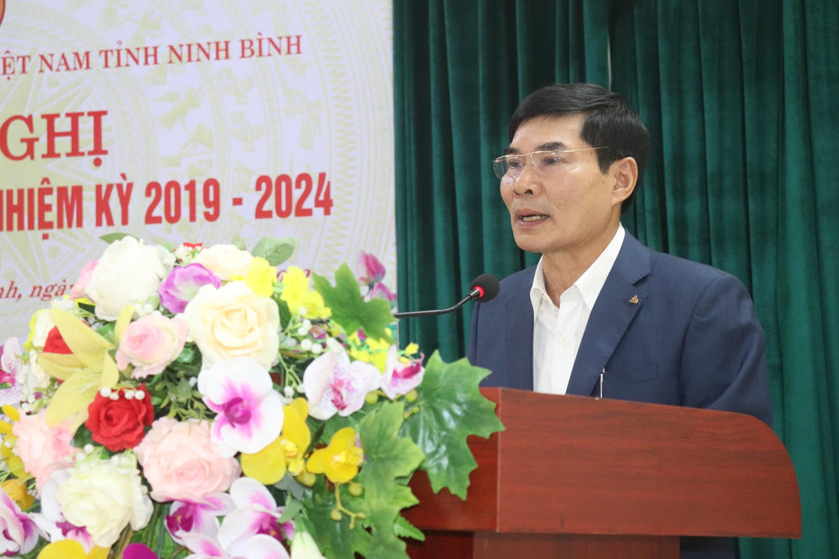 Chủ tịch Ủy ban MTTQ Việt Nam tỉnh Ninh Bình Đỗ Việt Anh đề nghị MTTQ các cấp và các tổ chức thành viên chăm lo tốt cho người nghèo, người có hoàn cảnh khó khăn trong dịp Tết Nguyên đán.