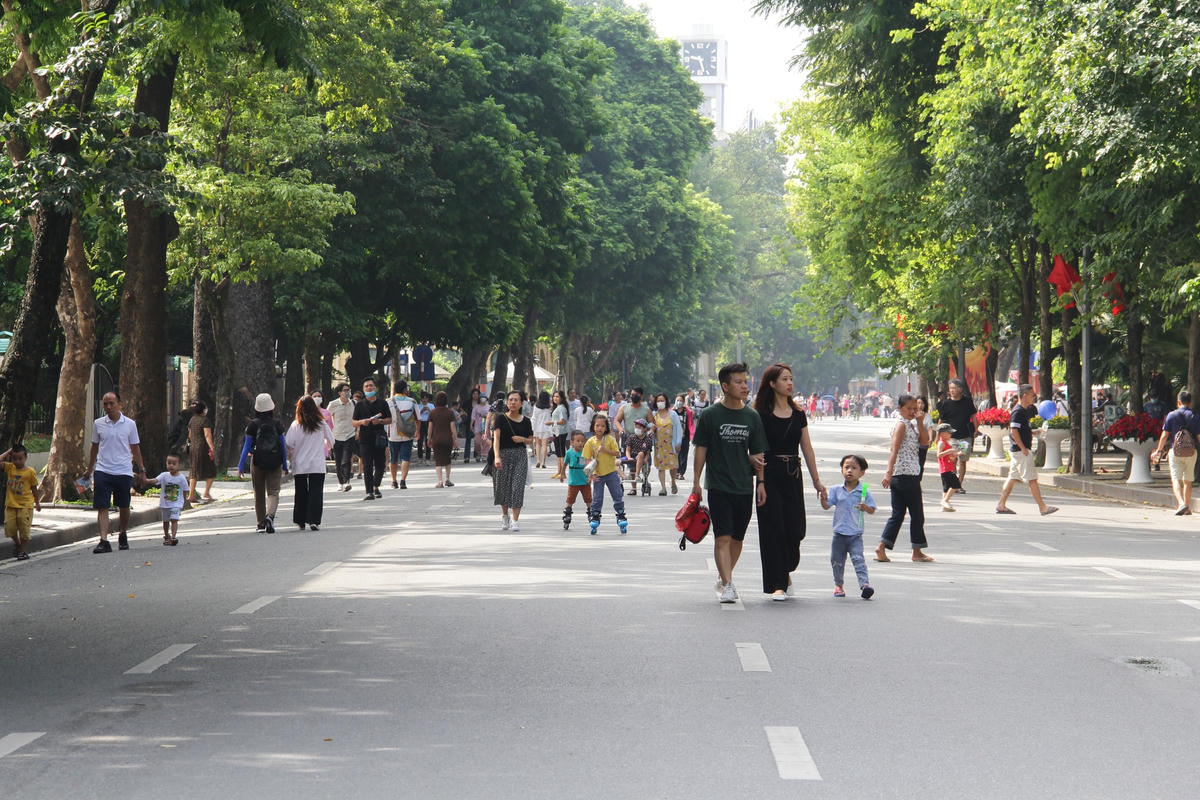 Hà Nội có nhiều lợi thế về không gian để tổ chức các sự kiện lớn chưa được khai thác hết.