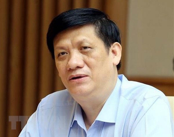 Cựu Bộ trưởng Y tế Nguyễn Thanh Long. (Ảnh: TTXVN).