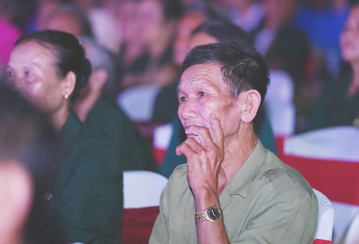 Chương trình nghệ thuật để lại nhiều cảm xúc cho khán giả. 