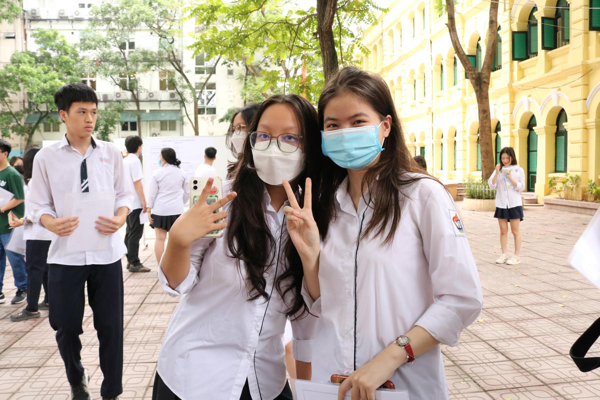 Thí sinh dự thi tốt nghiệp THPT năm 2023.