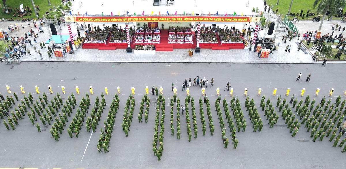 Quang cảnh chung kết Hội thi.