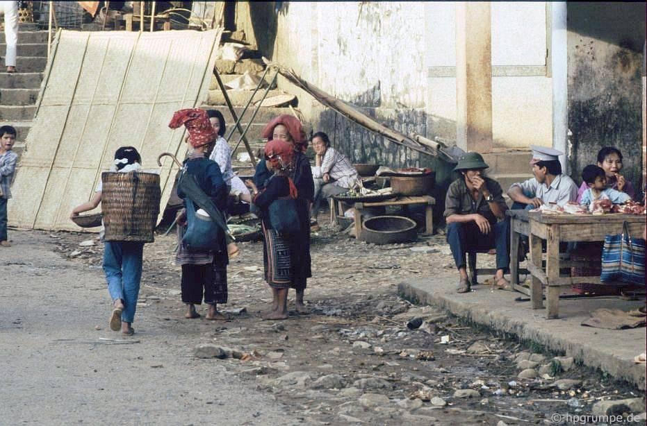 Sa Pa năm 1992 qua ống kính của nhiếp ảnh gia Hans-Peter Grumpe. Nguồn Hans-Peter Grumpe.