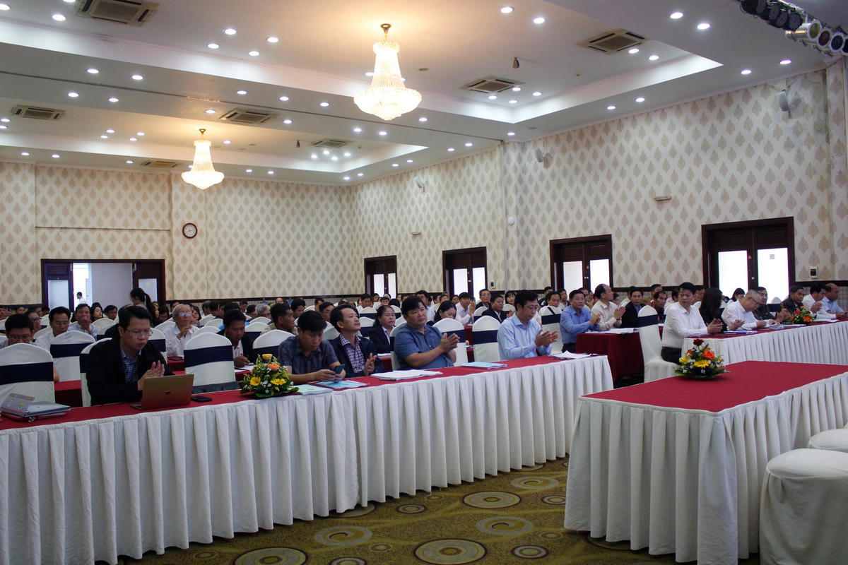 Các đại biểu tham dự buổi tập huấn. 