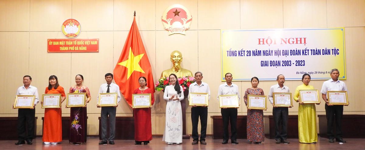Đà Nẵng: Tiếp tục khẳng định vai trò Ngày hội Đại đoàn kết toàn dân tộc tại các khu dân cư
