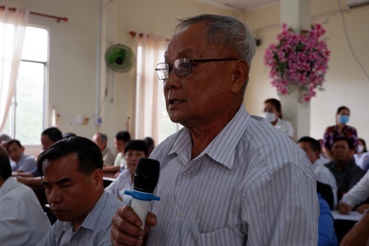 Cử tri kiến nghị nhiều vấn đề tại buổi gặp gỡ Đoàn ĐBQH.