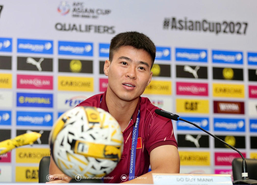 Đội trưởng Đỗ Duy Mạnh. Ảnh: VFF.