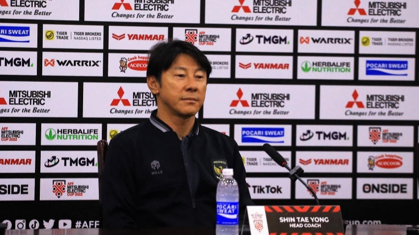 HLV Shin Tae Yong.Ảnh: VOV.