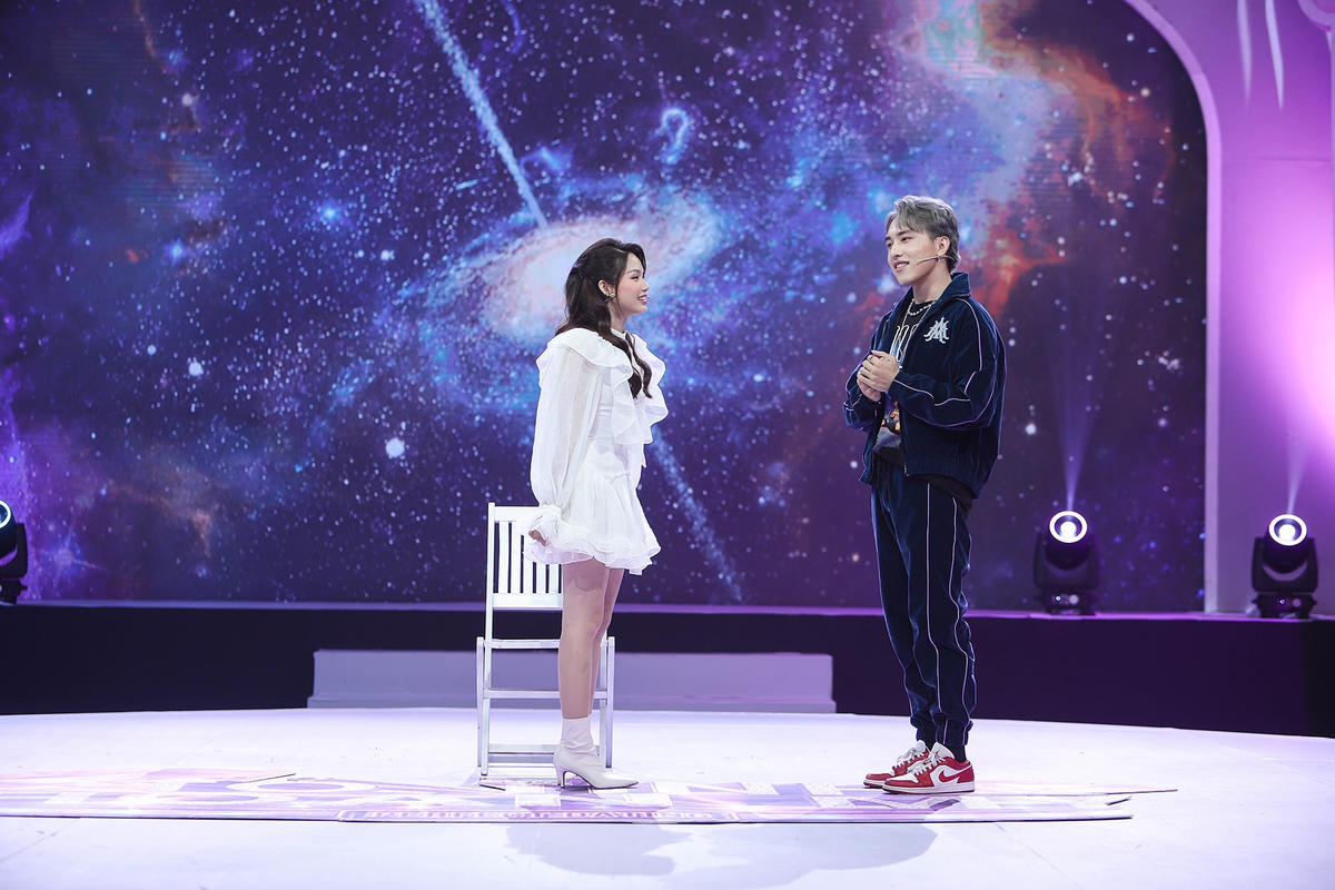 Trâm Anh "noi gương" Fanny Trần, dũng cảm đến Tỏ tình hoàn mỹ quyết mang crush về nhà. Ảnh: Perfect Universe.