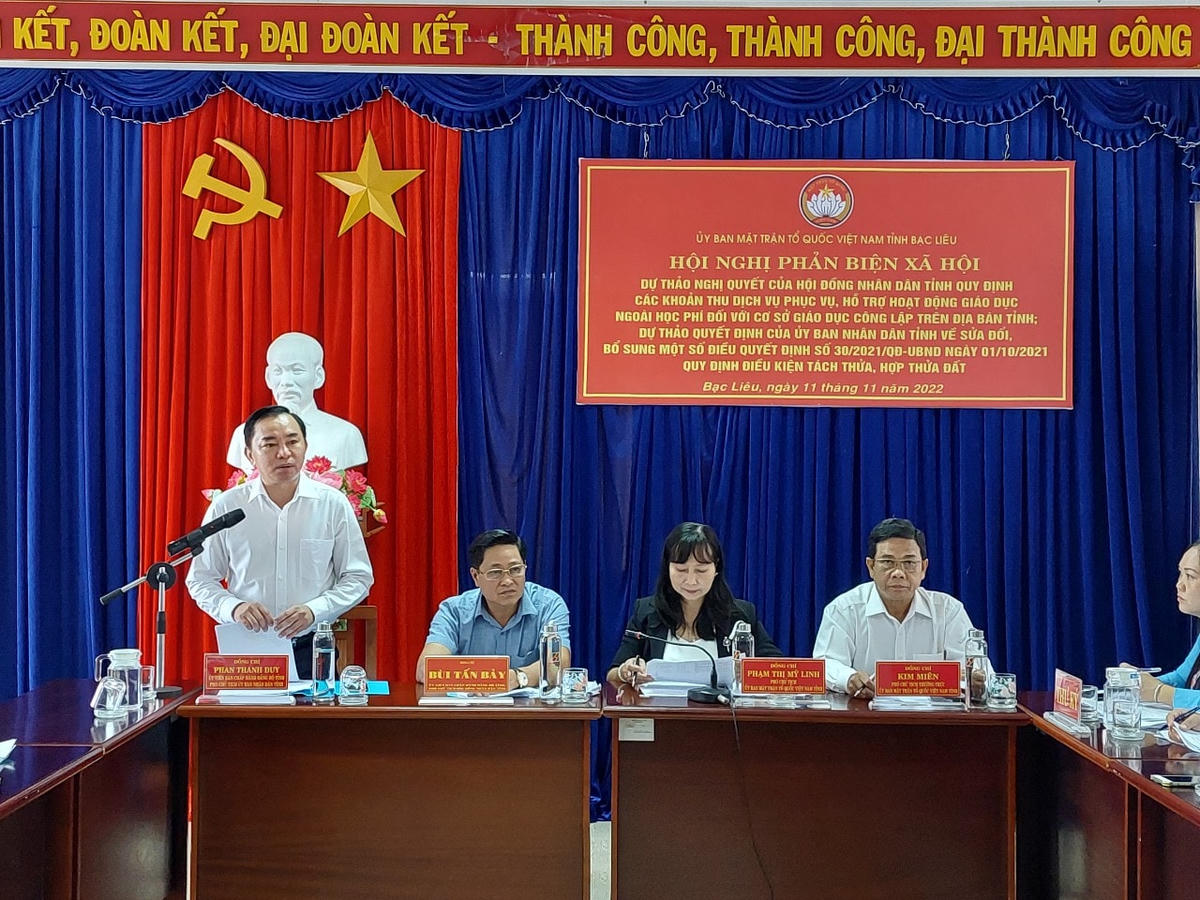Nhiều ý kiến thể hiện sự quan tâm của dư luận xã hội xung quanh dự thảo Nghị quyết Nghị quyết của HĐND tỉnh quy định mức thu học phí, phụ phí, chi phí dịch vụ phục vụ đối với cơ sở giáo dục công lập.