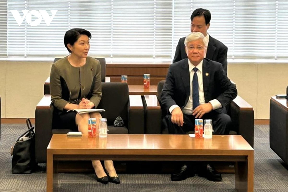 chu tich Uy ban trung uong mttq viet nam gap lanh dao lien minh cam quyen nhat ban hinh anh 2