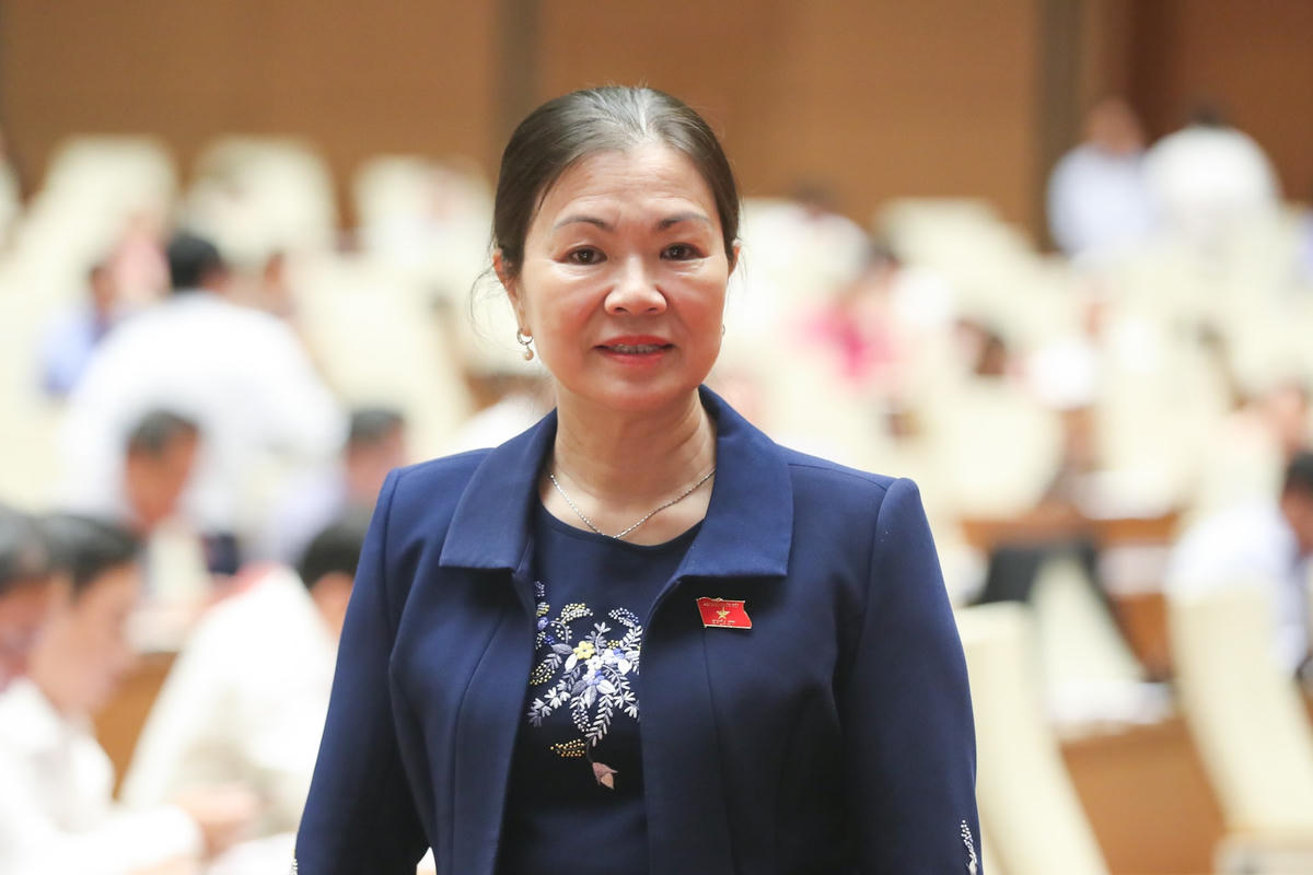 Phó Chủ tịch Trương Thị Ngọc Ánh. Ảnh: Quang Vinh.  