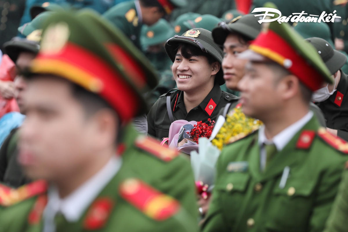 Năm 2023, quận Nam Từ Liêm có 16 công dân thực hiện nghĩa vụ CAND.