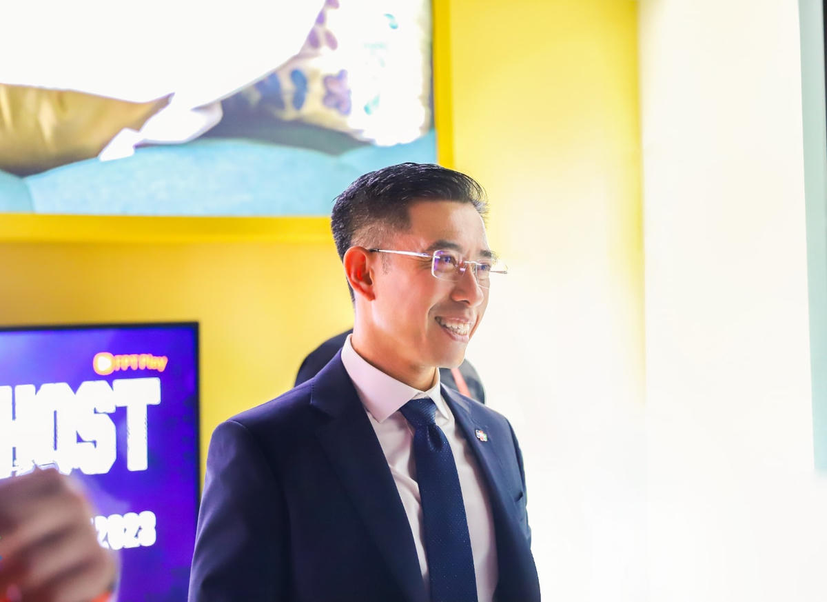 Chủ tịch FPT Telecom – Ông Hoàng Việt Anh chia sẻ tại sự kiện.