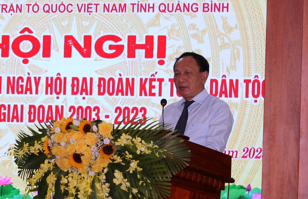 Ông Trần Hải Châu - Phó Bí thư Tỉnh ủy, Chủ tịch HĐND tỉnh phát biểu tại Hội nghị tổng kết.