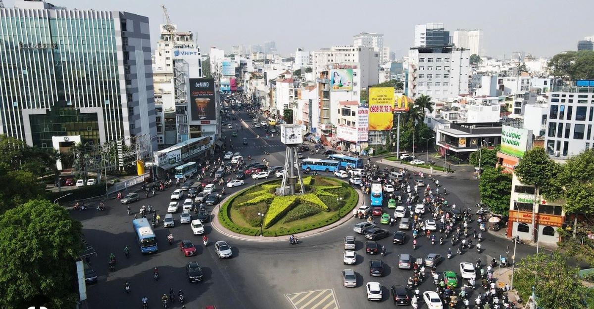 Khu vực nút giao Điện Biên Phủ (TPHCM).