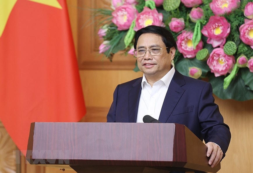 Thủ tướng Phạm Minh Chính. (Ảnh: Dương Giang/TTXVN).