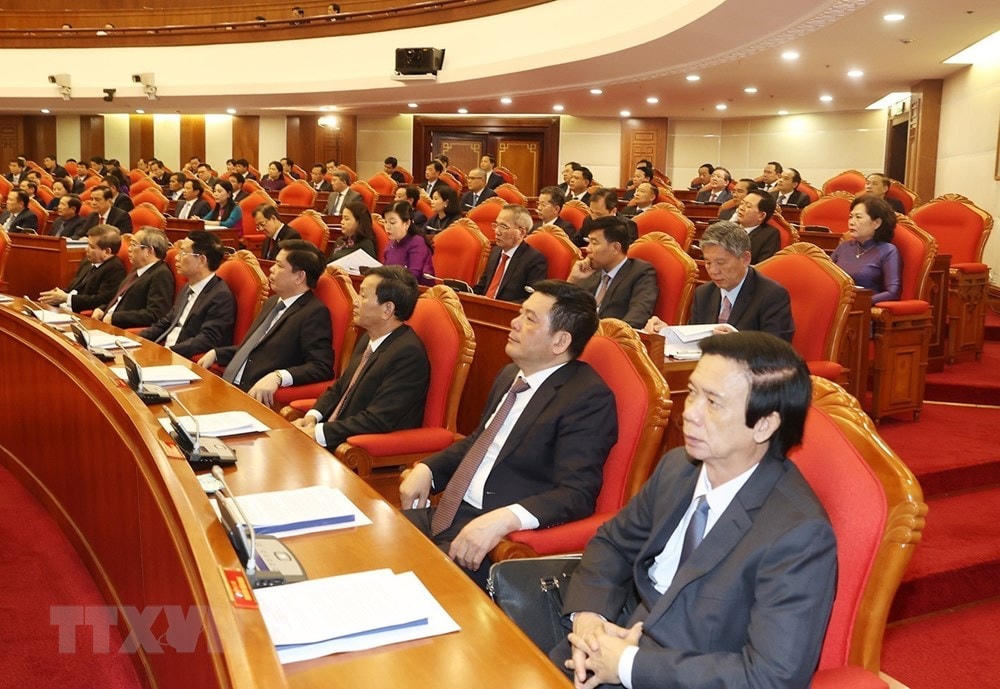 Các đại biểu dự bế mạc hội nghị. (Ảnh: Trí Dũng/TTXVN).