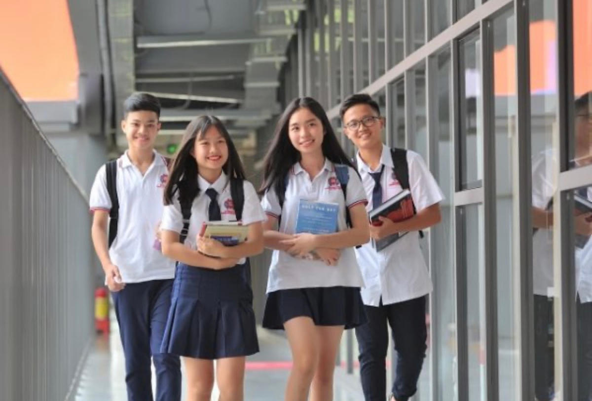 Học sinh trường quốc tế ở TPHCM (ảnh minh hoạ).