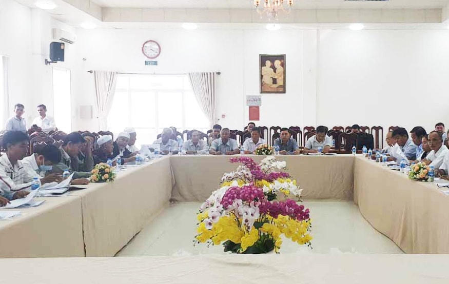 Quang cảnh buổi tập huấn.