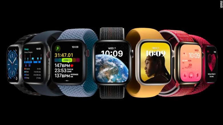 Apple Watch Series 8. Ảnh: CNN.